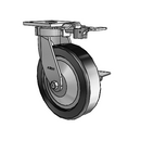 4.08189.331 MTG81 BRK3 LH10.125 TG1 Colson Kingpinless Swivel Caster