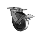 4.08189.335 MTG81 BRK1 EL Colson Kingpinless Swivel Caster
