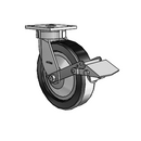 4.08189.339 BRK1 TG1 Colson Kingpinless Swivel Caster