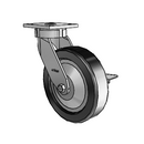 4.08189.339 BRK3 LH10.125 EL TG1 Colson Kingpinless Swivel Caster