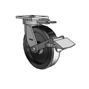 4.08189.339 MTG61 BRK1 Colson Kingpinless Swivel Caster