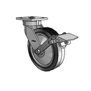 4.08189.451.2 BRK1 EL TG2 Colson Kingpinless Swivel Caster
