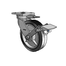 4.08189.451.2 MTG61 BRK1 EL Colson Kingpinless Swivel Caster