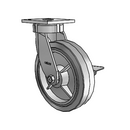 4.08189.451 BRK3 LH10.125 Colson Kingpinless Swivel Caster