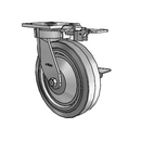 4.08189.451 MTG81 BRK3 TG1 Colson Kingpinless Swivel Caster