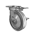 4.08189.451 MTG81 BRK3 TG2 Colson Kingpinless Swivel Caster
