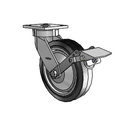 4.08189.455.2 BRK1 EL TG1 Colson Kingpinless Swivel Caster