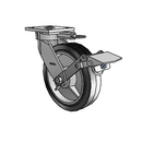 4.08189.455.2 MTG61 BRK1 EL Colson Kingpinless Swivel Caster