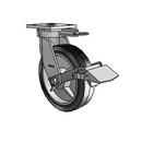 4.08189.455.2 MTG61 BRK1 LH10.125 Colson Kingpinless Swivel Caster