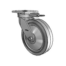 4.08189.455 MTG61 EL TG2 Colson Kingpinless Swivel Caster