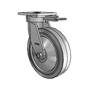4.08189.455 MTG61 LH10.125 TG2 Colson Kingpinless Swivel Caster