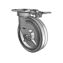 4.08189.455 MTG81 Colson Kingpinless Swivel Caster