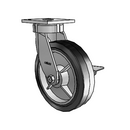 4.08189.459.2 BRK3 LH10.125 Colson Kingpinless Swivel Caster