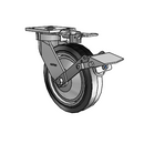 4.08189.459.2 MTG81 BRK1 EL TG1 Colson Kingpinless Swivel Caster