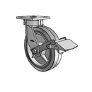 4.08189.459 BRK1 Colson Kingpinless Swivel Caster