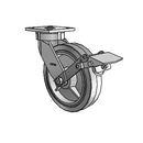 4.08189.459 BRK1 EL Colson Kingpinless Swivel Caster
