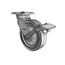 4.08189.459 BRK1 EL TG1 Colson Kingpinless Swivel Caster