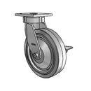 4.08189.459 BRK3 LH10.125 TG1 Colson Kingpinless Swivel Caster