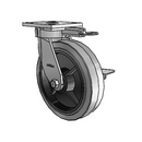 4.08189.459 COND MTG61 BRK3 Colson Kingpinless Swivel Caster