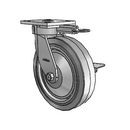 4.08189.459 MTG61 BRK3 TG1 Colson Kingpinless Swivel Caster