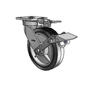 4.08189.4P5.2 MTG81 BRK1 EL Colson Kingpinless Swivel Caster