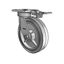 4.08189.4P5 MTG81 Colson Kingpinless Swivel Caster