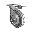 4.08189.4P5 MTG81 LH10.125 TG1 Colson Kingpinless Swivel Caster