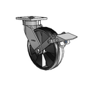 4.08189.531 BRK1 EL Colson Kingpinless Swivel Caster