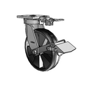 4.08189.531 MTG81 BRK1 LH10.125 Colson Kingpinless Swivel Caster