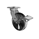 4.08189.535 BRK1 LH10.125 EL Colson Kingpinless Swivel Caster