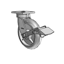 4.08189.551 BRK1 Colson Kingpinless Swivel Caster