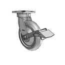 4.08189.551 BRK1 LH10.125 TG1 Colson Kingpinless Swivel Caster