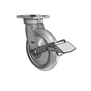 4.08189.551 BRK1 LH10.125 TG2 Colson Kingpinless Swivel Caster