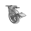 4.08189.551 MTG61 BRK1 Colson Kingpinless Swivel Caster