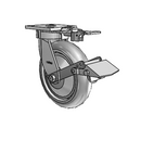 4.08189.551 MTG81 BRK1 TG1 Colson Kingpinless Swivel Caster