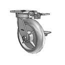 4.08189.551 MTG81 BRK3 Colson Kingpinless Swivel Caster