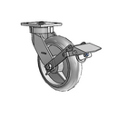 4.08189.555 BRK1 EL Colson Kingpinless Swivel Caster