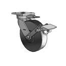 4.08189.5PN MTG61 BRK1 EL Colson Kingpinless Swivel Caster