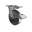 4.08189.5PN MTG81 BRK1 LH10.125 Colson Kingpinless Swivel Caster