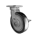 4.08189.831 BRK3 LH10.125 TG1 Colson Kingpinless Swivel Caster
