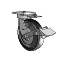 4.08189.831 EN MTG61 BRK1 TG1 Colson Kingpinless Swivel Caster