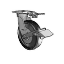 4.08189.831 EN MTG81 BRK1 LH10.125 TG1 Colson Kingpinless Swivel Caster