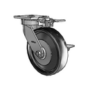 4.08189.831 EN MTG81 BRK3 EL TG1 Colson Kingpinless Swivel Caster