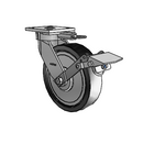 4.08189.831 MTG61 BRK1 EL TG1 Colson Kingpinless Swivel Caster