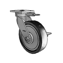 4.08189.831 MTG61 BRK3 LH10.125 EL TG1 Colson Kingpinless Swivel Caster