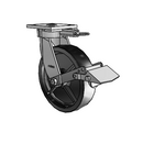 4.08189.832 MTG61 BRK1 LH10.125 Colson Kingpinless Swivel Caster