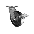 4.08189.835 BRK1 LH10.125 EL Colson Kingpinless Swivel Caster
