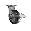 4.08189.835 EN BRK1 LH10.125 TG1 Colson Kingpinless Swivel Caster