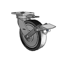 4.08189.835 MTG61 BRK1 EL TG1 Colson Kingpinless Swivel Caster