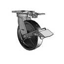 4.08189.835 MTG81 BRK1 LH10.125 Colson Kingpinless Swivel Caster